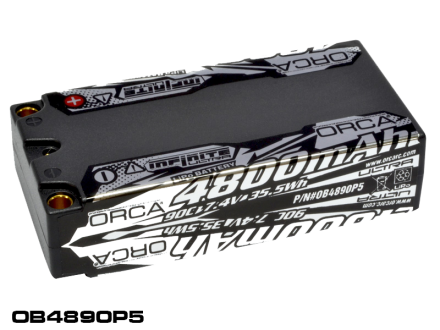 INFINITE LiPo 4800mAh 7.4V 90 SHORT PACK