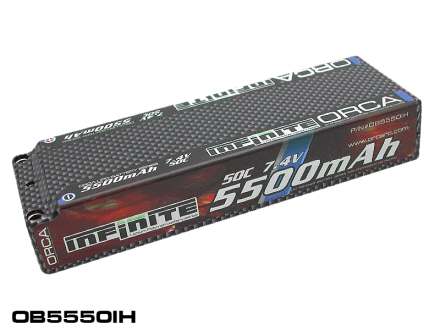 ORCA INFINITE 5500mAh 7.4V 50C RACE PACK