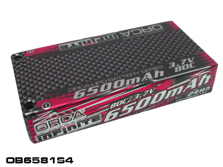 INFINITE LiPo 6500mAh 3.7V 80C 1S RACE PACK