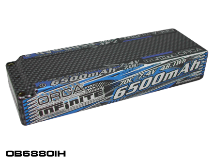 INFINITE LiPo 6500mAh 7.4V 70C RACE PACK