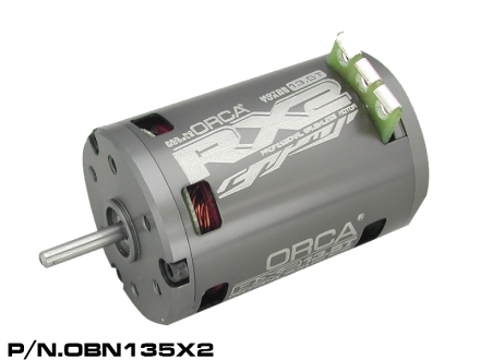ORCA RX2 13.5T BRUSHLESS MOTOR