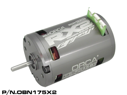 ORCA RX2 17.5T BRUSHLESS MOTOR