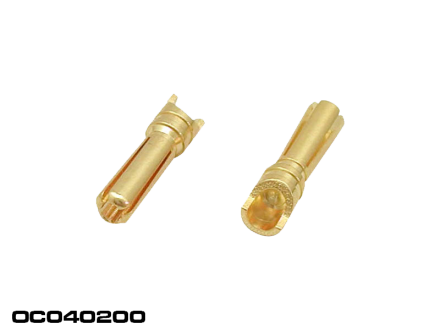 4MM HI-EFFICIENCY GOLD CONNECTOR