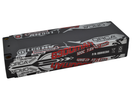 HV GENERATION4 LCG 6300mAh 7.6V RACE PACK