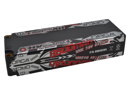 HV GENEARATION4 8500mAh 7.6V RACE PACK